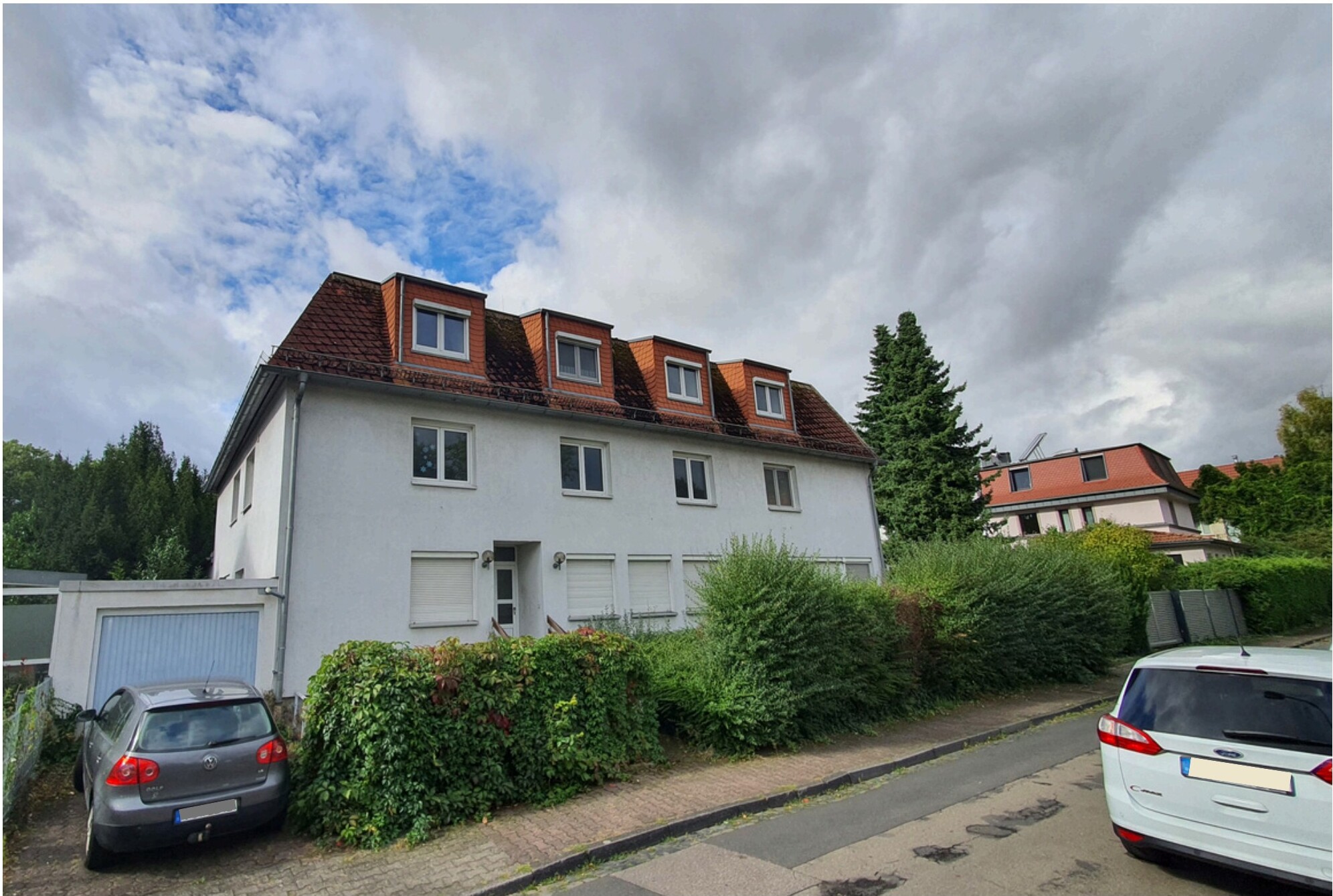 Gebäude des Azubi-Wohnheims Zur Ursel in Frankfurt-Niederursel